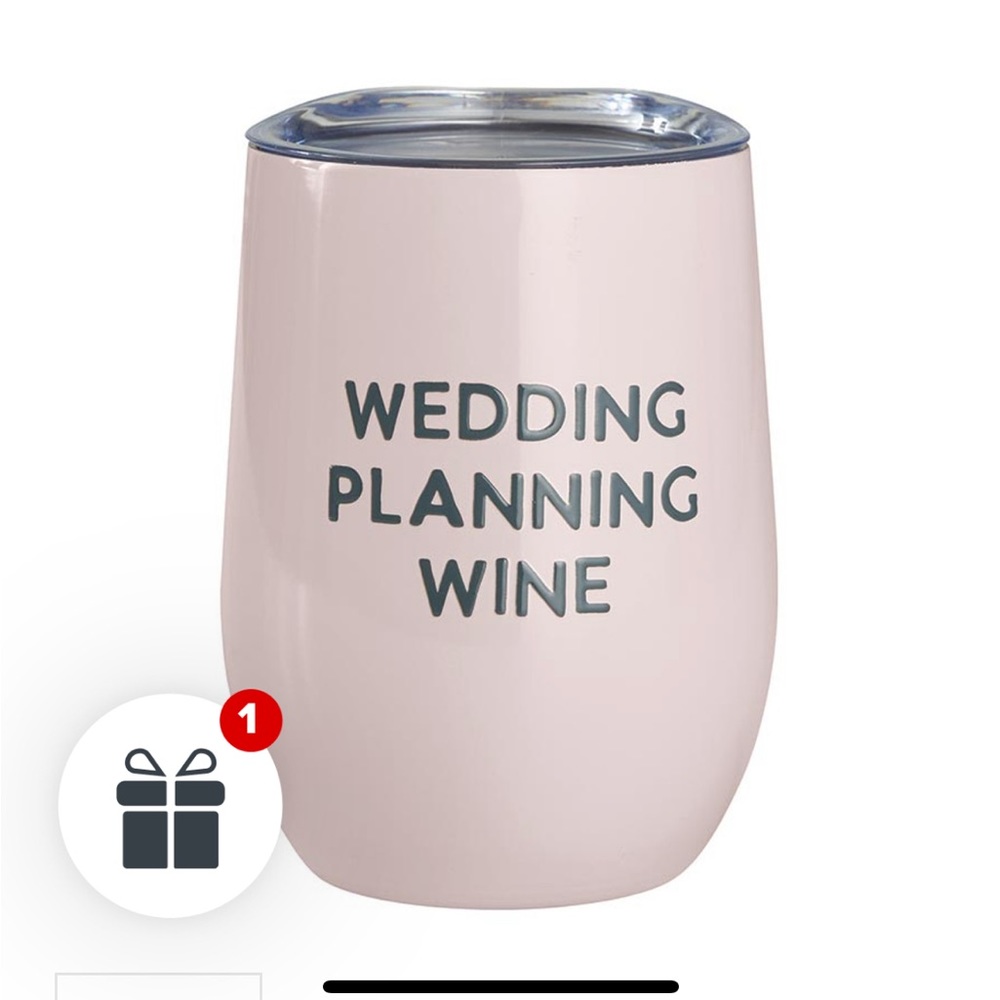 Wine Tumbler - Wedding Planning Wine - new